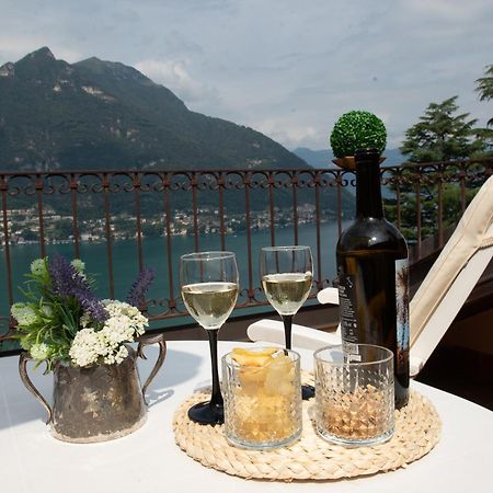 Appartamento "Bella Vista" Sul Lago Di Como Faggeto Lario Exteriör bild